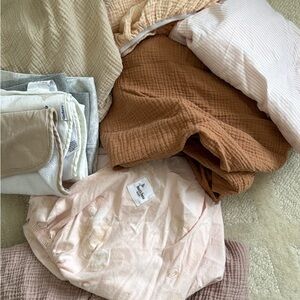 6 crib sheets 100% cotton